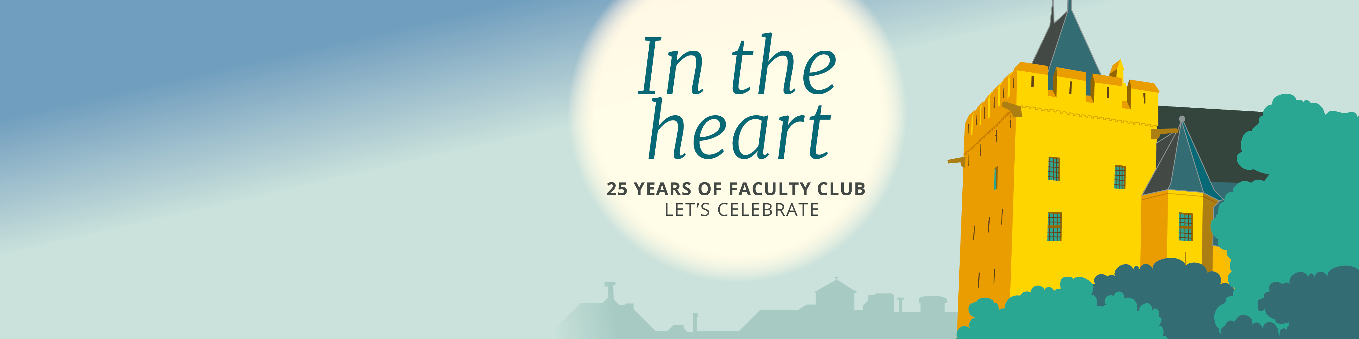 Lustrumbeeld 25 jaar Faculty Club