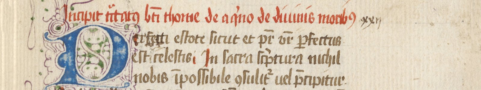 Uitsnede uit handschrift 297 uit de Bijzondere Collecties van de Universiteitsbibliotheek Utrecht