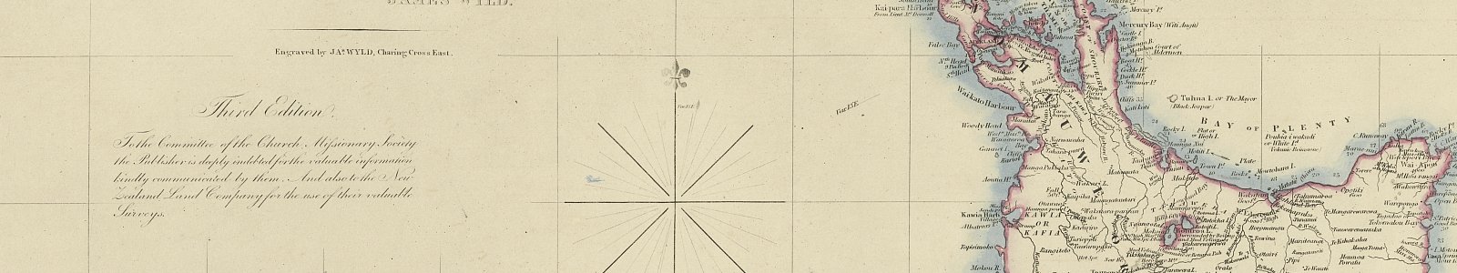'Chart of New Zealand from original surveys', 1851