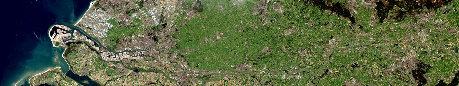 Rhine-Meuse delta (USGS/NASA Landsat)