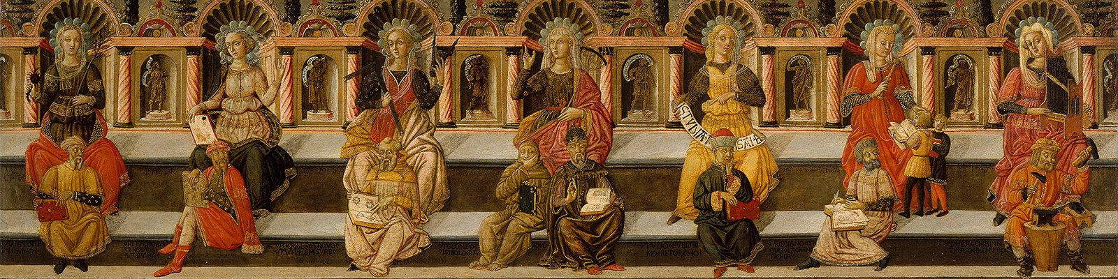 The Seven Liberal Arts - artist: Giovanni di ser Giovanni Guidi. Photo: Wikimedia Commons