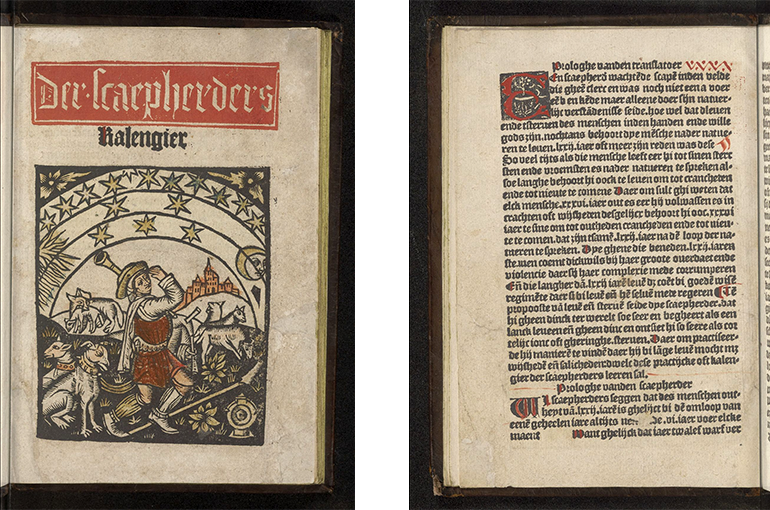 Der scaepherders kalengier (1516), collectie Library of Congress, Washington D.C.