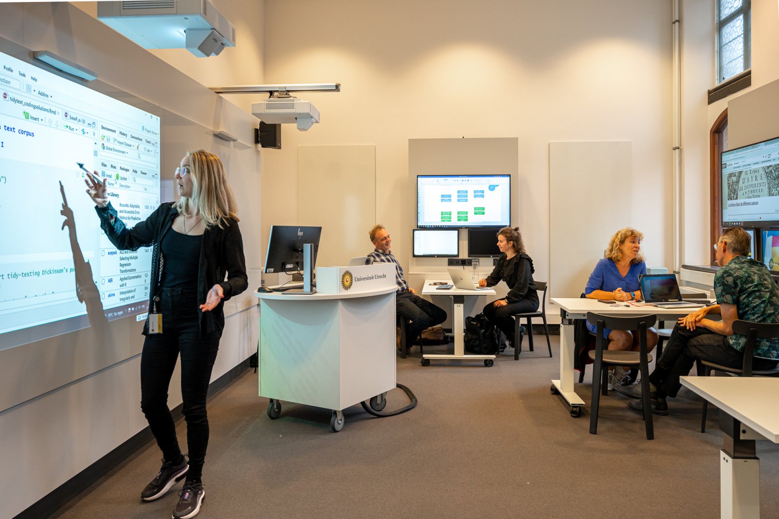 Het Living Lab Digital Humanities in de Universiteitsbibliotheek Binnenstad