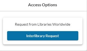 Schermopname van de knop waarmee je in WorldCat materiaal van andere bibliotheken kunt aanvragen.