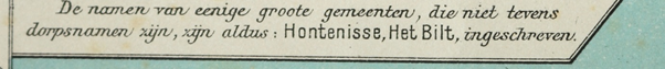 Legenda provinciekaart, editie 20b Bosatlas, 1913