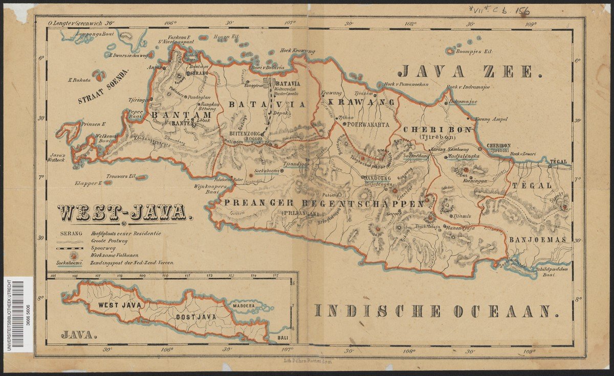 West-Java (Lith. Döhrn: Rotterdam, 1881?)