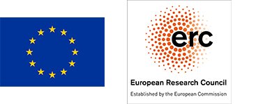 Logos EU and ERC