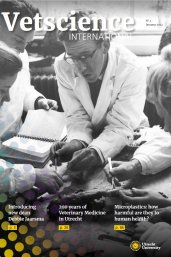 Cover of Vetscience international magazine, January 2022