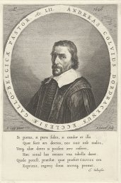 Portret van de predikant Andreas Colvius, Salomon Savery, naar Aelbert Cuyp, 1646-1665. Bron: Rijksmuseum