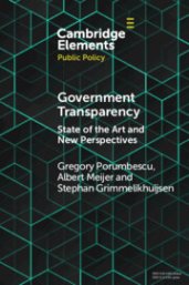 Book Cover: Government Transparency