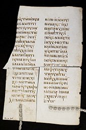 Een detail van de Codex Boreelianus uit de Bijzondere Collecties van de Universiteitsbibliotheek Utrecht