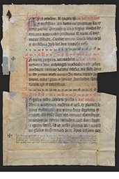 Handschrift fr. 7.23v uit de Bijzondere Collecties van de Universiteitsbibliotheek Utrecht