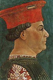 portret Francesco I Sforza, 1460