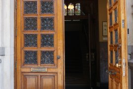 Academiegebouw main entrance doors