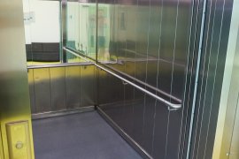 Elevator in the Hijmans van den Bergh building
