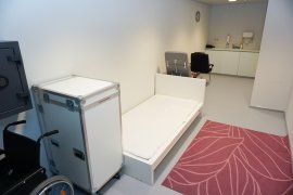The first aid/mother's/silent room in Victor J. Koningsberger building