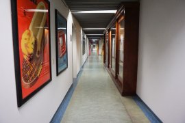 A hallway in Nieuw Gildestein