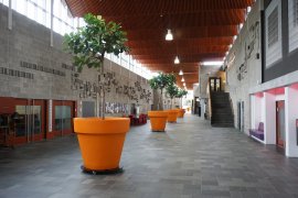 The hall of the Marinus Ruppertgebouw