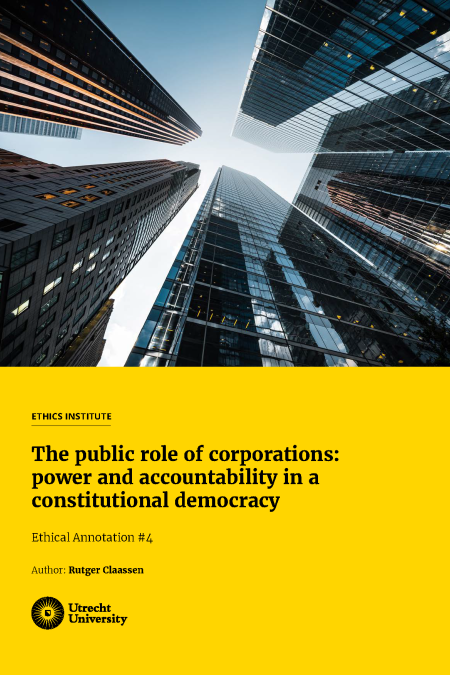 Ethical Annotation #4: The public role of corporations