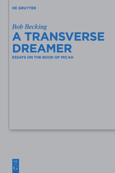 Omslag van het boek 'A Transverse Dreamer'