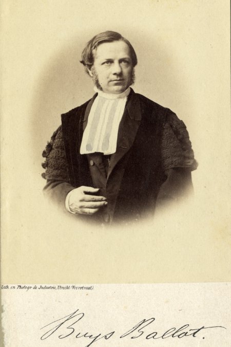 Portret uit 1864 van Buys Ballot