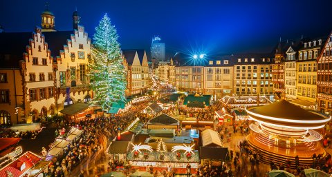 Kerstmarkt in Frankfurt © iStockphoto.com