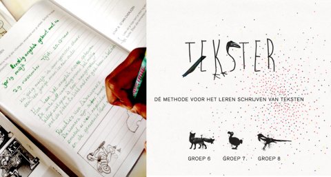 Tekster - lesmethode voor schrijfvaardigheid basisschoolleerlingen