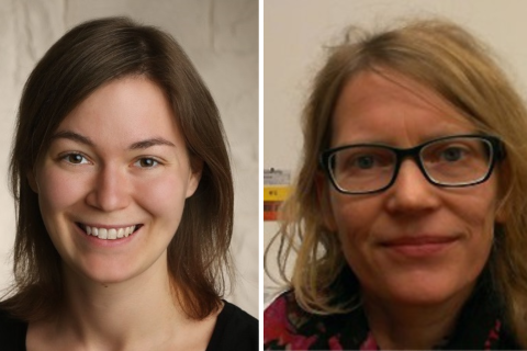 Profile pictures Anika Marschall and Liesbeth Groot Nibbelink