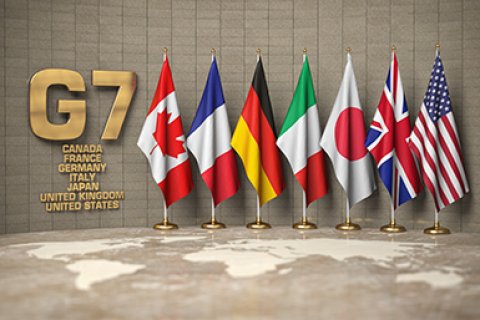 De Groep van Zeven of G7 © iStockphoto.com/Bet_Noire