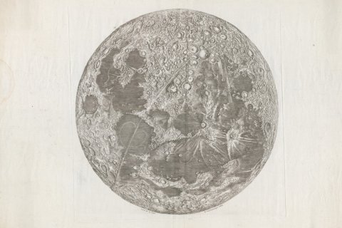 De grote maankaart van Jean-Dominique Cassini, [1787] 