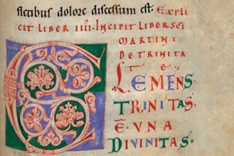 Uitsnede uit handschrift 124 uit de Bijzondere Collecties van de Universiteitsbibliotheek Utrecht
