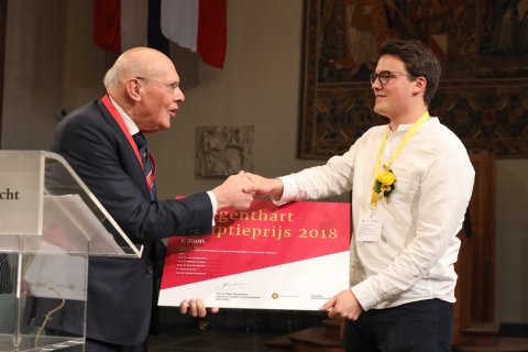 Felix Kümmerer wint Vliegenthart Scriptieprijs