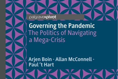 Voorkant van het boek 'Governing the Pandemic. Navigating a Mega Crisis'