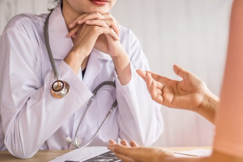 arts en patient in gesprek