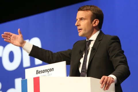 Emmanuel Macron. Bron: Wikimedia/Austrazil