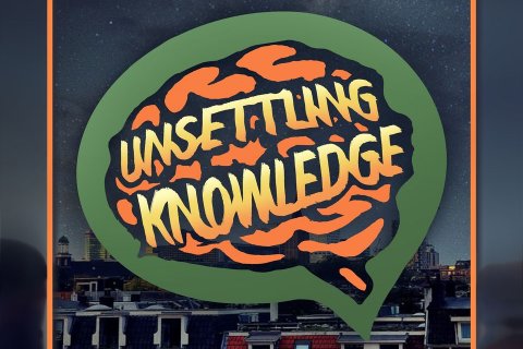 logo van Unsettling Knowledge Podcast