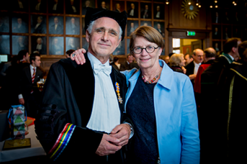 Prof. dr. Bert van der Zwaan en dr. Wilma Wessels