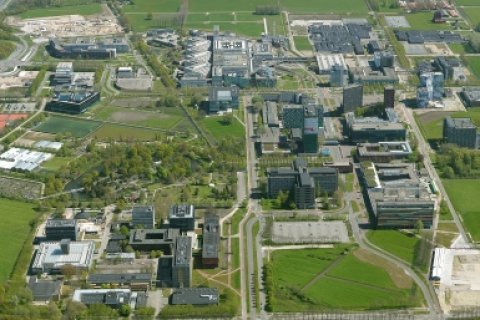 Het Utrecht Science Park vanuit de lucht