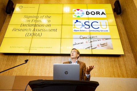 Signing of San Francisco Declaration on Research Assessment (DORA)