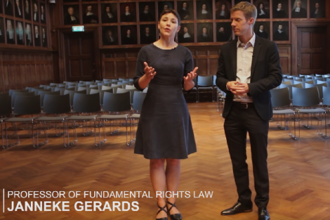 Janneke Gerards en Antoine Buyse in de MOOC Mensenrechten
