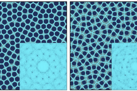 Schematic representation of some of the quasicrystals designed by the AI system