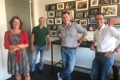Maria Peeters, Jan Nieuweboer, Glenn van der Burg & Hajo Reijers