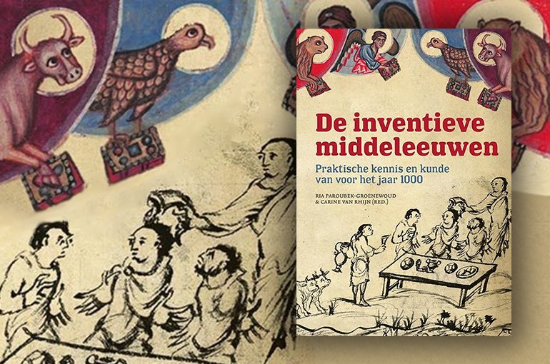 Omslag van het boek 'De inventieve middeleeuwen' (2023)