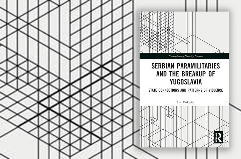 Omslag van het boek ‘Serbian Paramilitaries and the Breakup of Yugoslavia’ van Iva Vukušić