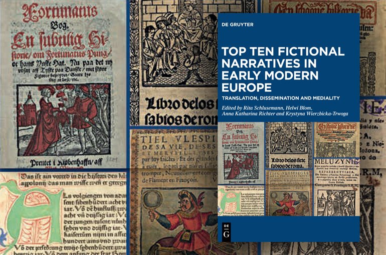 Omslag van het boek 'Top Ten Fictional Narratives in Early Modern Europe' (2023)
