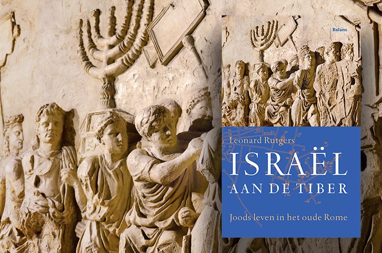 Omslag van Leonard Rutgers' boek 'Israël aan de Tiber' (2023)