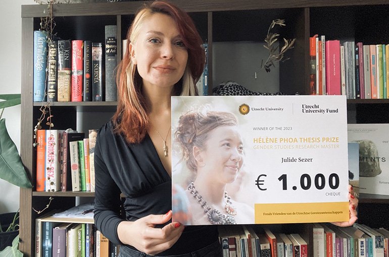 Jülide Sezer wint Hélène Phoa Gender Studies Research Thesis Prize 2023