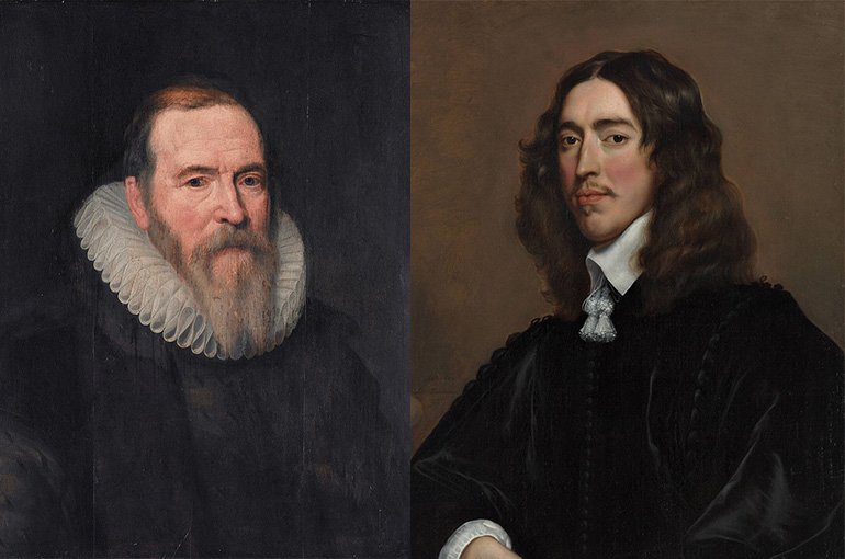 Raadspensionarissen Johan van Oldenbarnevelt en Johan de Witt. Bron: via Wikimedia Commons