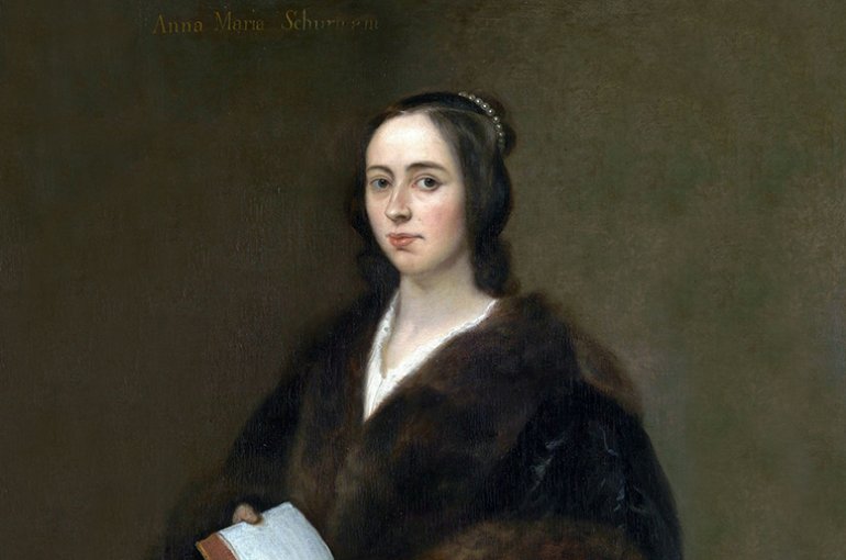 Portret Anna Maria van Schurman door Jan Lievens (1649) 
