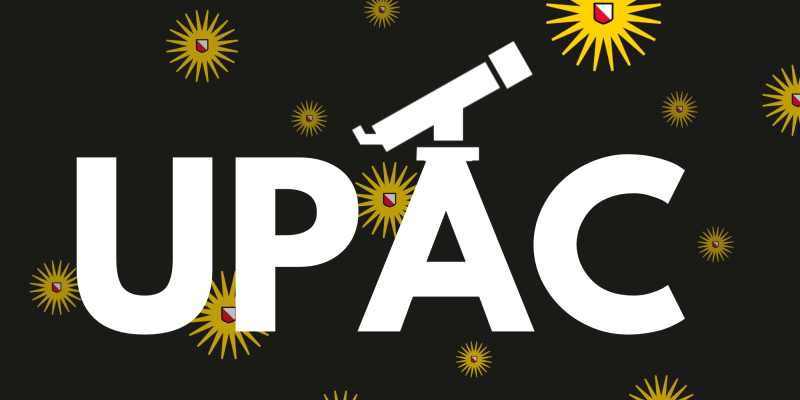 UPAC logo with stars